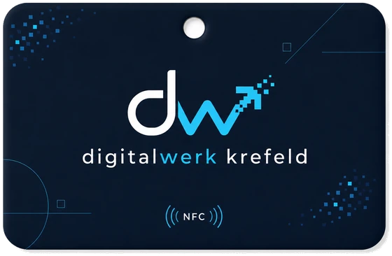 NFC-Schlüsselanhänger von Digitalwerk Krefeld