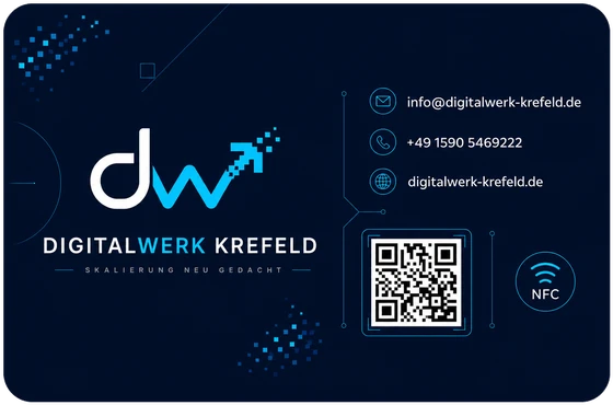 NFC-Visitenkarte von Digitalwerk Krefeld